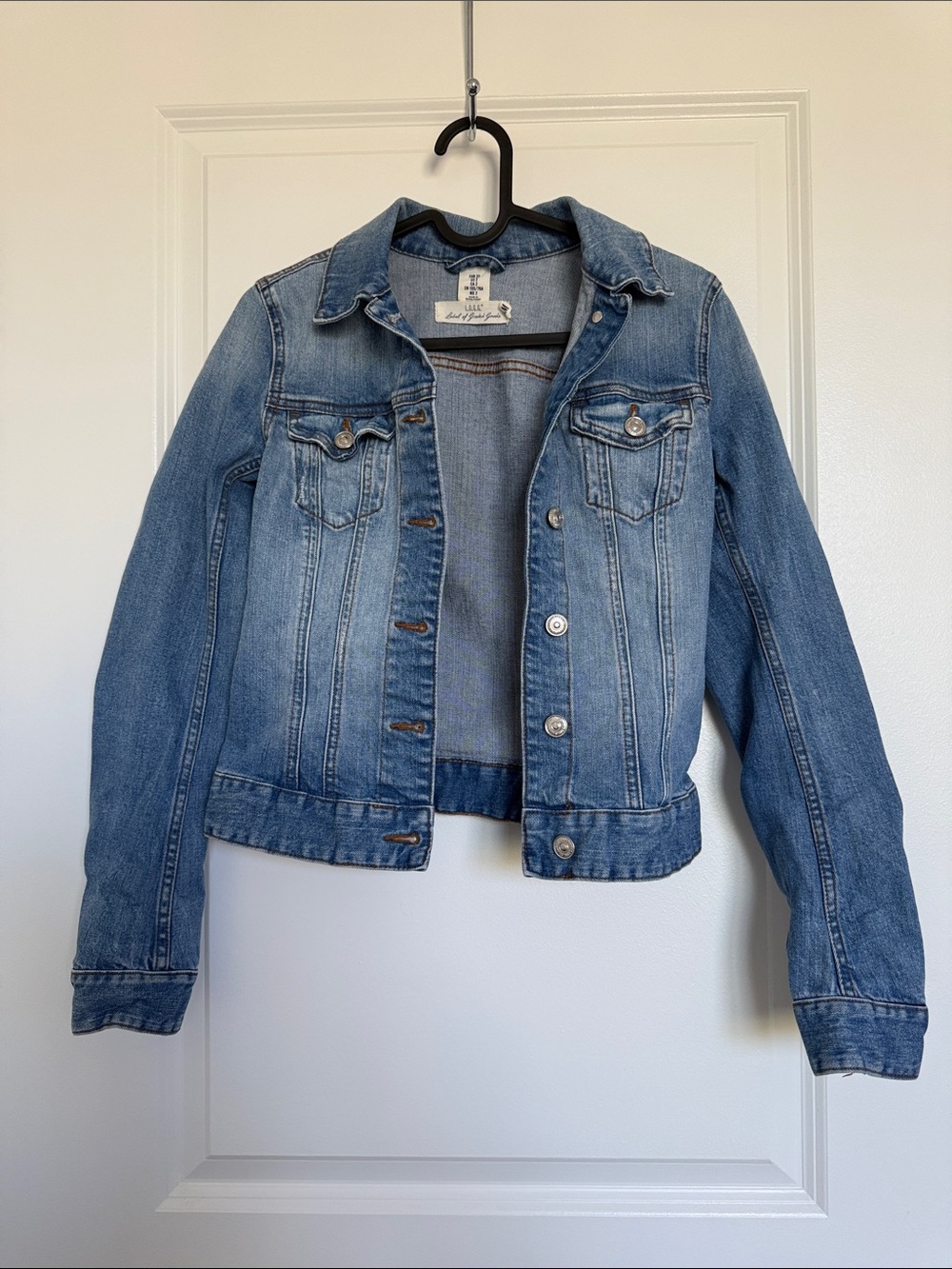 H&M Light Blue Denim Jean Jacket